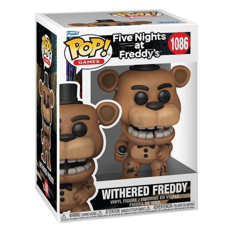 Five Nights at Freddy's POP! Vinyl Figura Withered Freddy