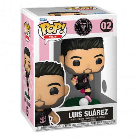 MLS POP! Sports Vinyl Figura Inter Miami Luis Suarez (away)