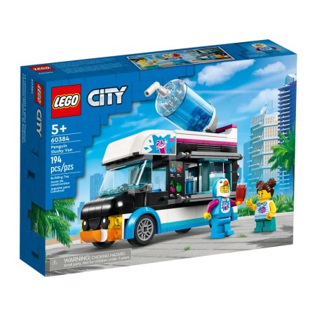 Lego City 60384 Furgoneta-Pingüino de Granizadas