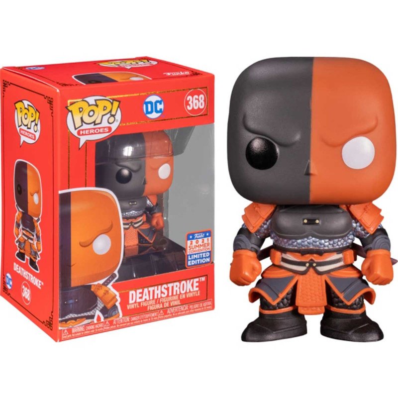 DC POP! Heroes Deathstroke Funko 2021 Summer Convention Limited Edition
