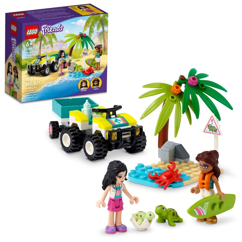 LEGO Friends 41697 Vehículo de Salvamento de Tortugas