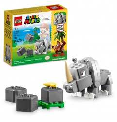 LEGO Super Mario 71420 Set de Expansión: Rambi, El Rinoceronte