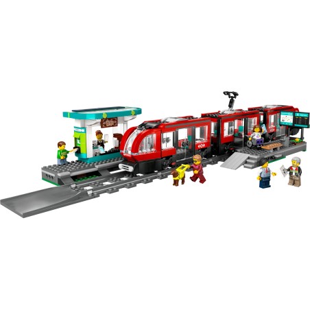 LEGO City 60423 Tranvía y Estación del Centro