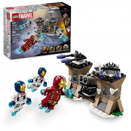 Lego Marvel 76288 Iron Man y Legión de Hierro vs Soldado Hydra