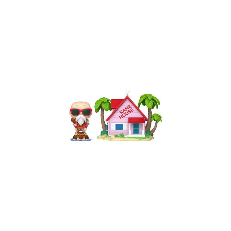 Dragon Ball POP! Town Vinyl Figura Kame House w/Master Roshi 9 cm Dragon Ball POP! Town Vinyl Figura Kame House w/Master Roshi 9 cm
