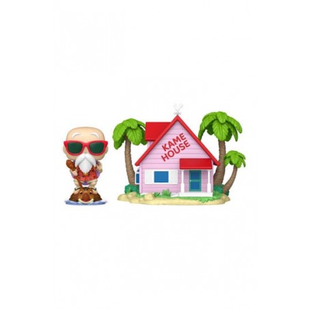 Dragon Ball POP! Town Vinyl Figura Kame House w/Master Roshi 9 cm