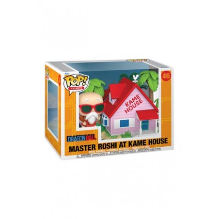 Dragon Ball POP! Town Vinyl Figura Kame House w/Master Roshi 9 cm