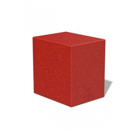 Ultimate Guard Return To Earth Boulder Deck Case 100+ Standard Size Red