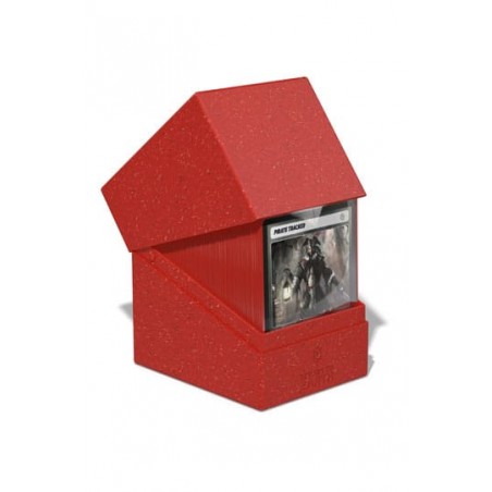 Ultimate Guard Return To Earth Boulder Deck Case 100+ Standard Size Red