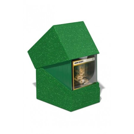 Ultimate Guard Return To Earth Boulder Deck Case 100+ Standard Size Green