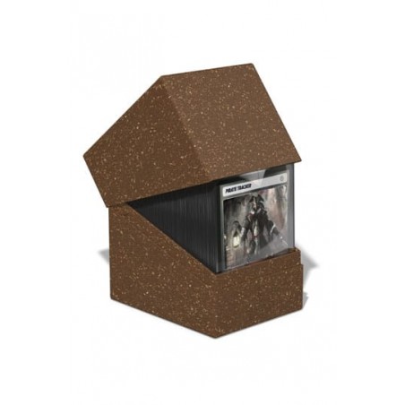 Ultimate Guard Return To Earth Boulder Deck Case 100+ Standard Size Brown