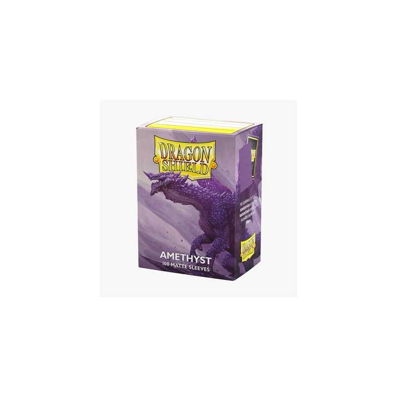Fundas Dragon Shield Standard Mate Amethyst (100 fundas) Fundas Dragon Shield Standard Mate Amethyst (100 fundas)