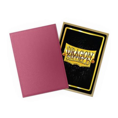 Dragon Shield Standard Sleeves Dual Matte Pomegranate & Gold (100 Sleeves)
