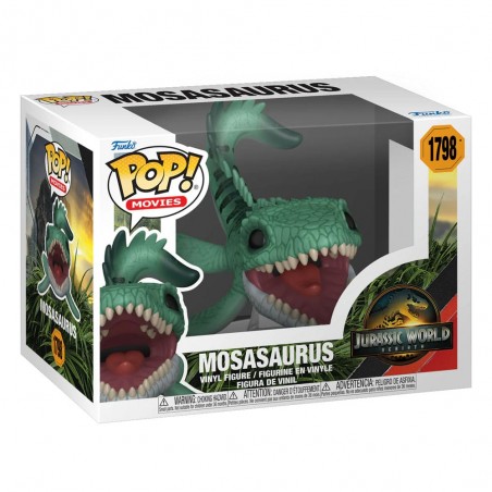 Jurassic World: El Renacer Figura POP! Movies Vinyl Mosasaurus