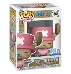 One Piece Figura POP! Animation Vinyl Tony Tony Chopper with Cotton Candy heo Exclusive 9 cm