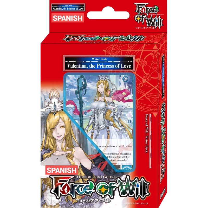 [SPANISH] Force Of Will: Valentina Princess of Love Starter Deck