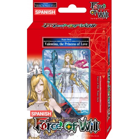 [SPANISH] Force Of Will: Valentina Princess of Love Starter Deck