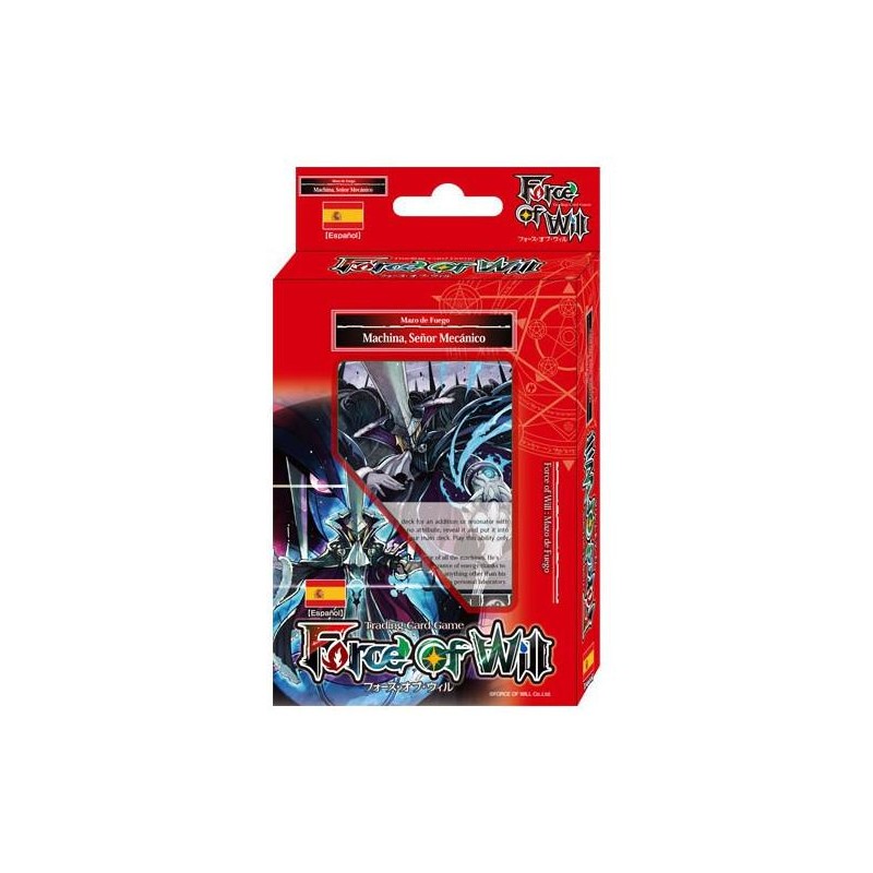 [SPANISH] Force Of Will: Machina, the Machine Lord Starter Deck