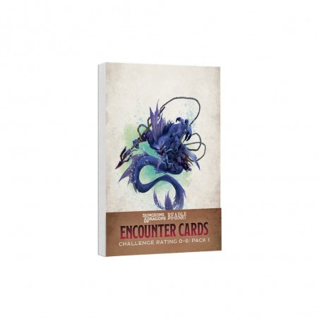 [INGLÉS] Dungeons & Dragons RPG Cartas de Encuentro Challenge Rating 0-6: Pack 1