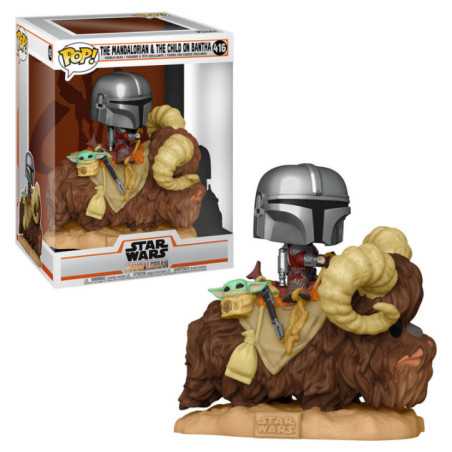 Figura Funko Star Wars The Mandalorian The Mandalorian & the child on Bantha