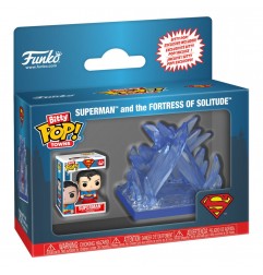 DC Comics Bitty POP! Towns Vinyl Figura Superman and the Fortress of Solitude