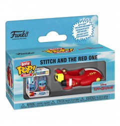 Lilo & Stitch Bitty POP! Rides Vinyl Figura Stitch and The Red One