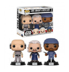 Figura Funko Star Wars Lobot, Ugnaught & Bespin Guard Exclusive 40 Star Wars