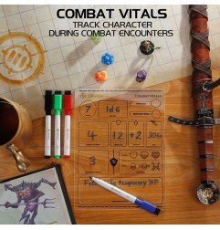 [INGLÉS] Enhance RPG Series Hojas de Personaje acrílicas 4