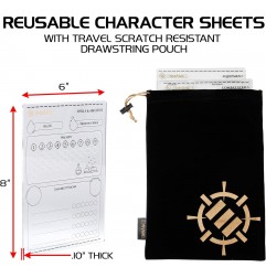 [ENGLISH] Acrylic RPG Series Character Sheets