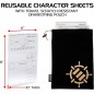 [ENGLISH] Acrylic RPG Series Character Sheets