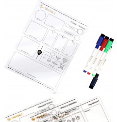 [ENGLISH] Acrylic RPG Series Character Sheets