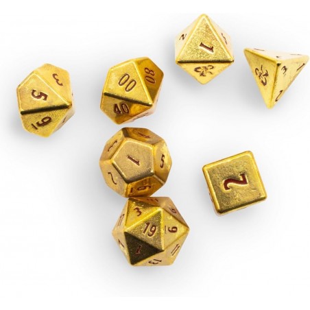 Dungeons & Dragons 50th Anniversary 7RPG Heavy Metal Dice