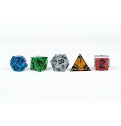 Dungeons & Dragons Pack de Dados 50th Anniversary: Then & Now 3