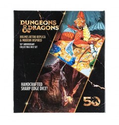 Dungeons & Dragons Pack de Dados 50th Anniversary: Then & Now