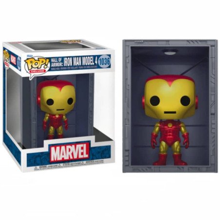 Marvel POP! Deluxe Hall of Armor: Iron Man Model 4