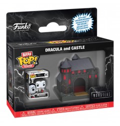 Universal Monsters Bitty POP! Towns Vinyl Figura Dracula with Castle