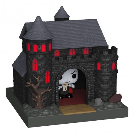 Universal Monsters Bitty POP! Towns Vinyl Figura Dracula with Castle