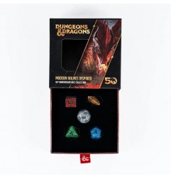 Dungeons & Dragons Pack de Dados 50th Anniversary: Modern Holmes Inspired