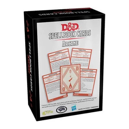 [ENGLISH] Dungeons & Dragons: Spellbook Cards Arcane