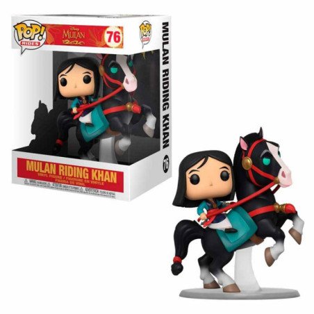 Figura Funko Disney Mulan Mulan riding Khan
