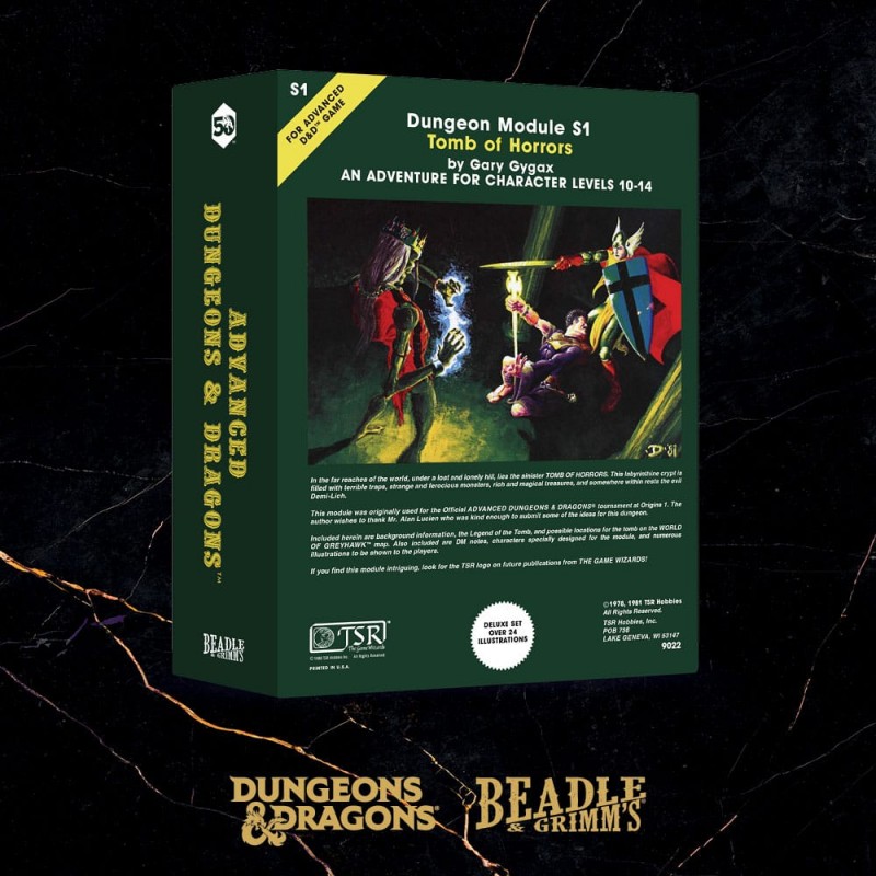 [ENGLISH] Dungeons & Dragons: Space Pack de Classic Module Tomb of Horrors