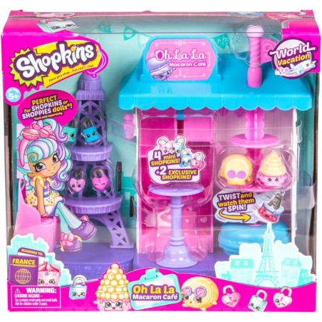 Shopkins World Vacation Oh La La Macaron Cafe