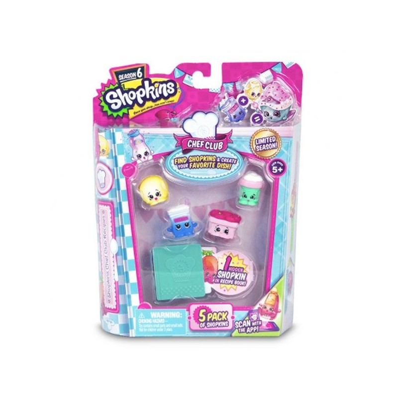 Shopkins S6 CC Blister 5 Shopkins Shopkins S6 CC Blister 5 Shopkins
