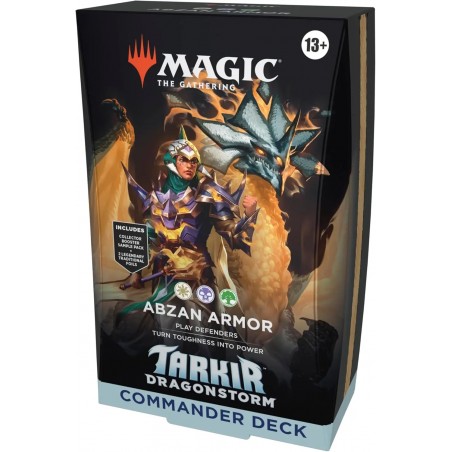 [INGLÉS] Magic the Gathering Tarkir: tormenta dracónica Armadura de los Azban Mazo de Commander