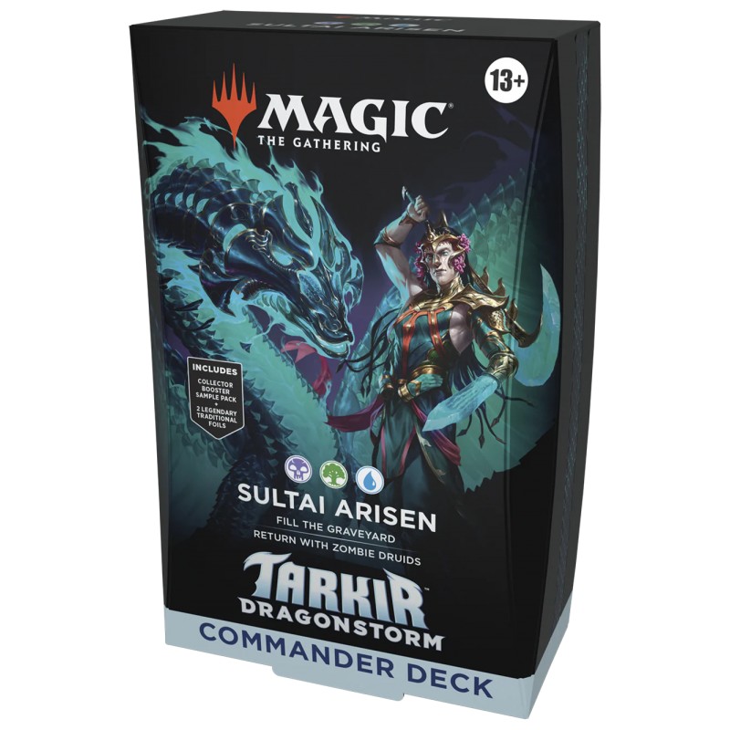 [INGLÉS] Magic the Gathering Tarkir: tormenta dracónica Alzamiento de los Sultai Mazo de Commander
