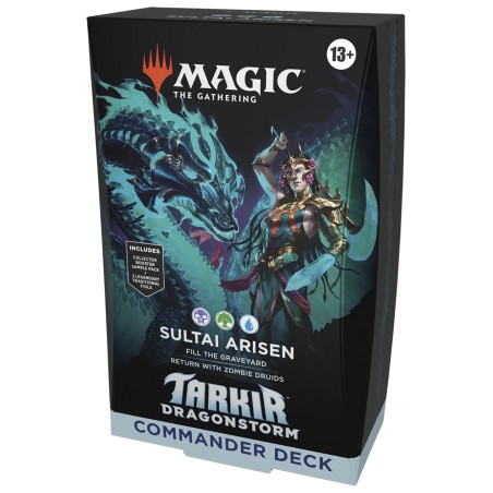 [INGLÉS] Magic the Gathering Tarkir: tormenta dracónica Alzamiento de los Sultai Mazo de Commander