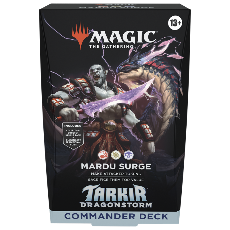 [INGLÉS] Magic the Gathering Tarkir: tormenta dracónica Impulso de los Mardu Mazo de Commander