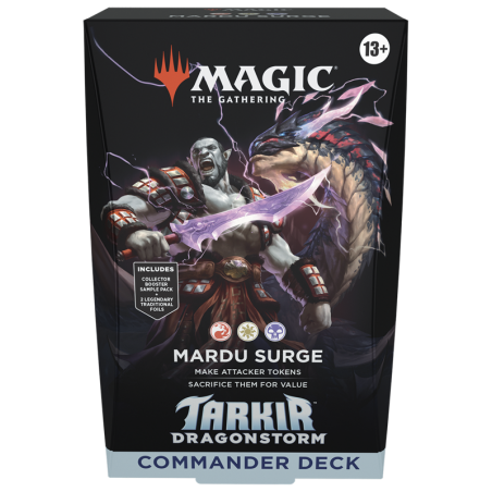 [INGLÉS] Magic the Gathering Tarkir: tormenta dracónica Impulso de los Mardu Mazo de Commander