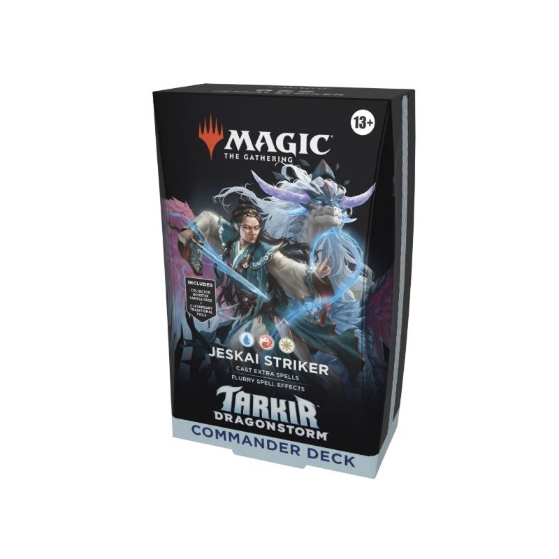 [INGLÉS] Magic the Gathering Tarkir: tormenta dracónica Ofensiva de los Jeskai Mazo de Commander