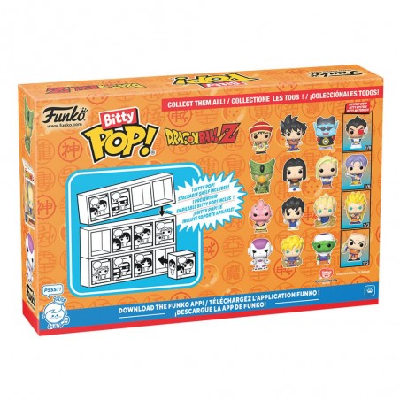 Dragon Ball Pack de 4 Figuras Bitty POP! Vinyl Series 4 2,5 cm